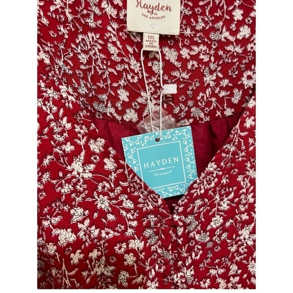 NWT HAYDEN Floral Cottagecore Dress, Size 1XL - Picture 6 of 15